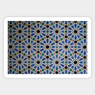 Seville Islamic tile pattern 5 Sticker